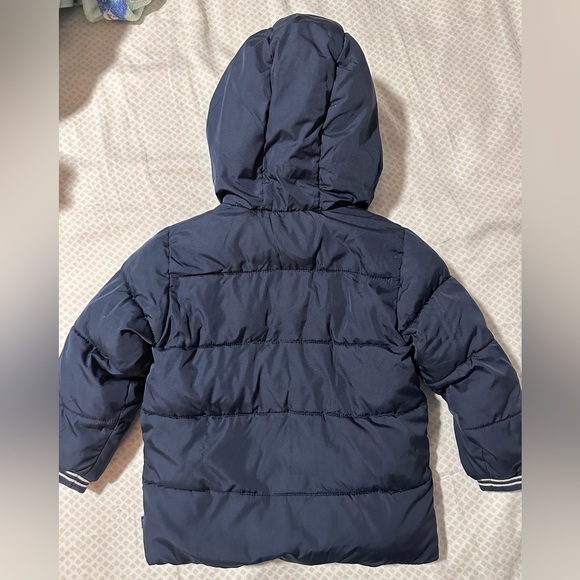 Gap puffer coat- Size 3T- colour Blue - Picture 3 of 6
